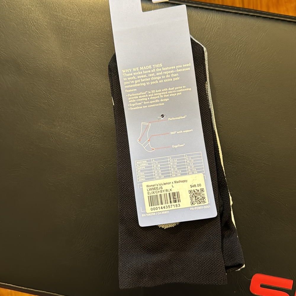 Lululemon x madhappy power stride crew sock - Picture 3 of 5